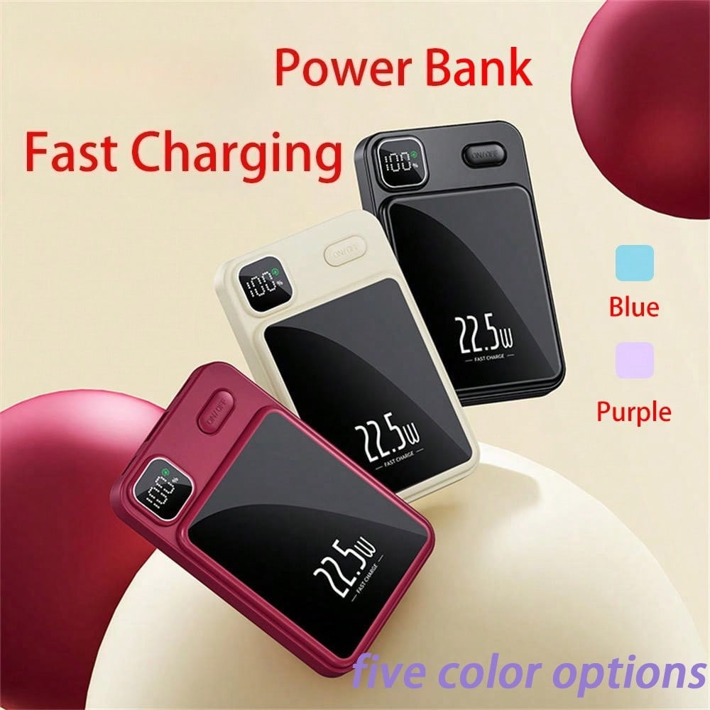 Magnetic Power Bank 38880mAh 22.5W Fast Wireless Charging for iPhone 15 14 13 12 Pro Max & Android Phones, Portable Outdoor Mobile Power Bank Gift