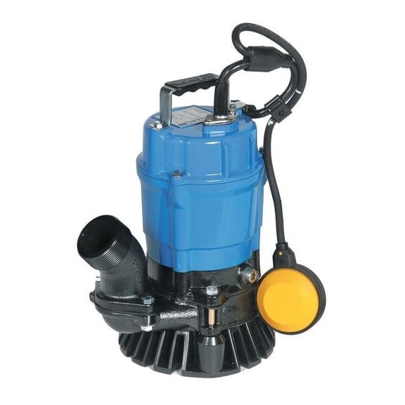 2" 1/2 HP Submersible Trash Pump with Ball Float Attached