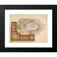 thumbnail image 2 of Jules-Edmond-Charles Lachaise 18x14 Black Modern Framed Museum Art Print Titled - Design for a Ceiling in Baroque Style with a Central Panel in Trompe L’Oeil (19th Century), 2 of 5