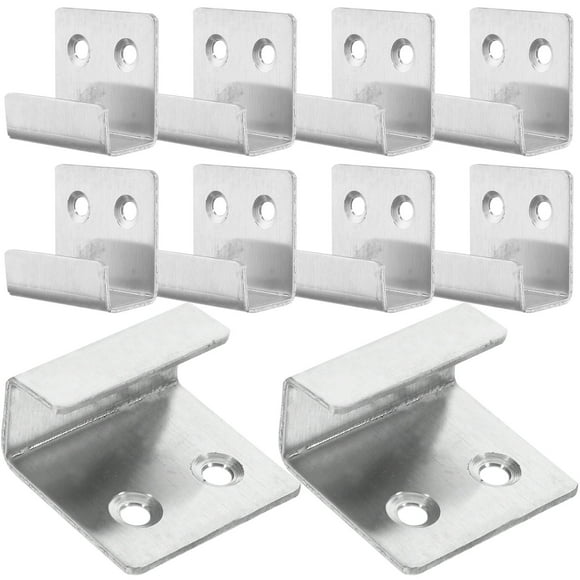 MERRYHAPY 10Ud Para Colgar Azulejos Con Soporte Pesado De Acero Inoxidable Color Plata