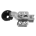 thumbnail image 2 of Mini Glass Hinge Furniture Hinge Wine Buffer Glass Glass Hinge High Quality Mini Round Head Strong Stability Metal, 2 of 9