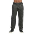 thumbnail image 2 of Men's Lightweight Fleece Sweatpants (S, Charcoal Grey), 2 of 4