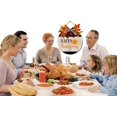 thumbnail image 3 of Eveokoki 12" Happy Thanksgiving Door Sign Farmhouse Thanksgiving Hanging Decor Sign for Home Wall Front Door Porch Decorations,Hanger Holiday Decoration, 3 of 5