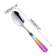 thumbnail image 2 of Mini Cucharas de Acero Inoxidable de Colores | Cucharitas y Cucharas para Remover Ideales para Niños | Juego de 6, 2 of 5