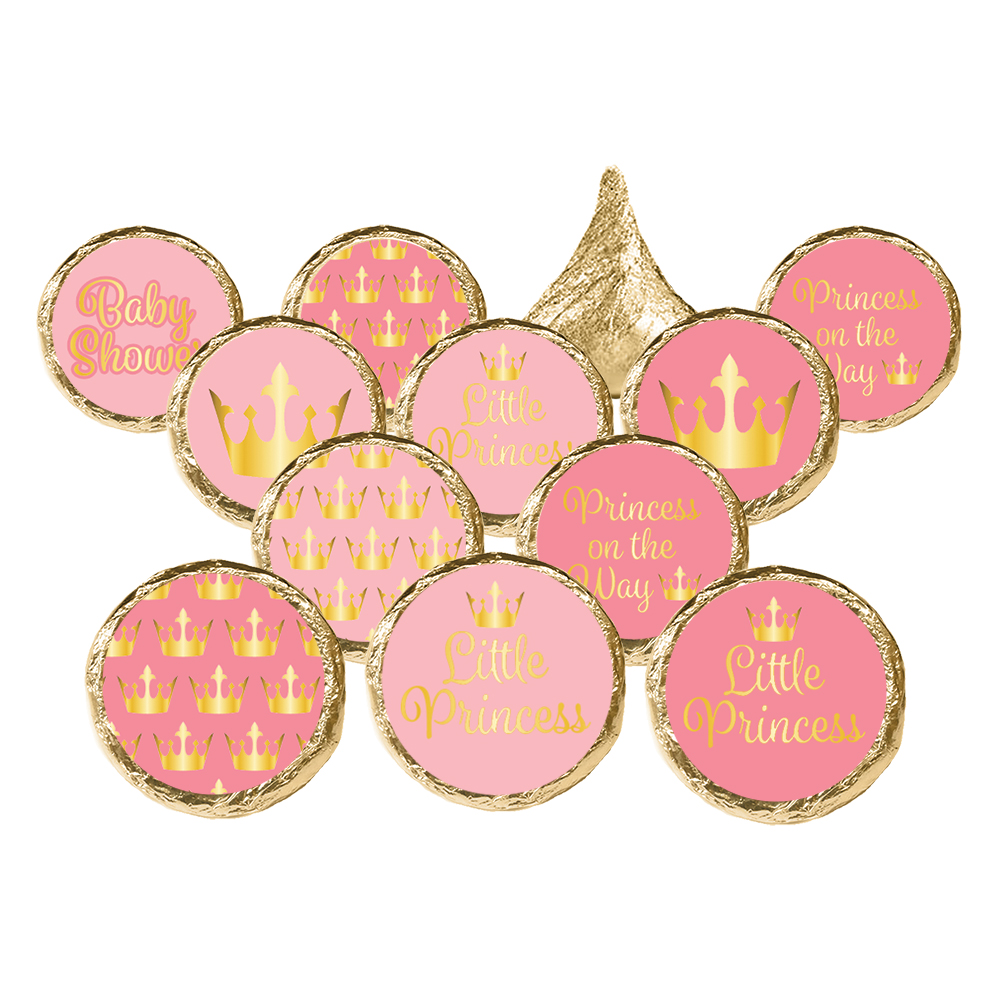 Princess Baby Shower Stickers 324 Count Decorations Royal Party Supplies Little Favors