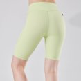 thumbnail image 3 of Pantalones Cortos para Hombre Cintura Elástica con Bolsillos Casual Cintura Alta Levantado Nalgas Ajustado Deportes Correr Medio Pantalones Cortos, 3 of 8