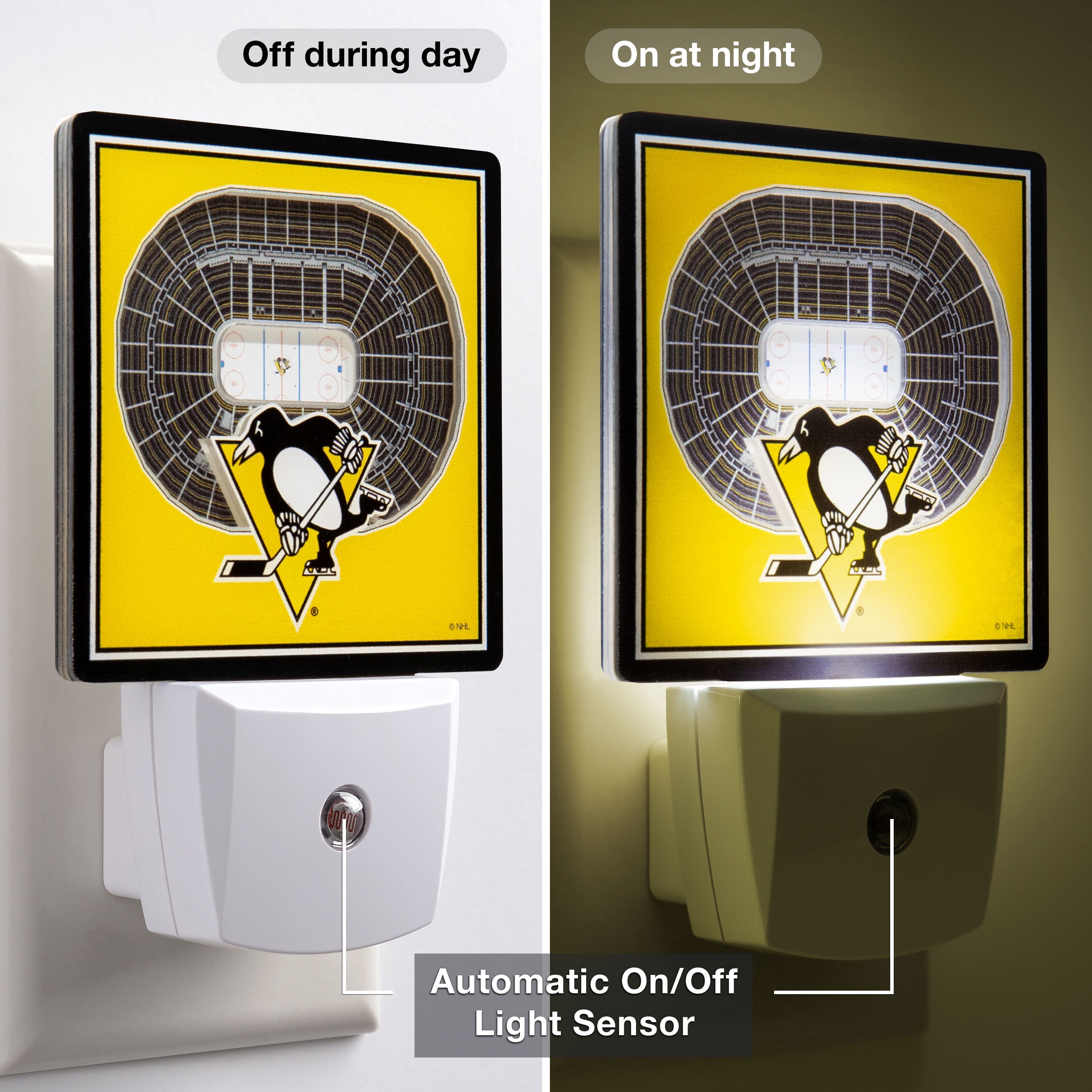 Pittsburgh Penguins StadiumView Nite Light