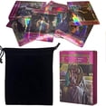 thumbnail image 2 of Yitengteng Romance Angel Hologram Juego de cartas de tarot con bolsa, Oracle Cards Future Yitengteng Yitengteng, 2 of 2