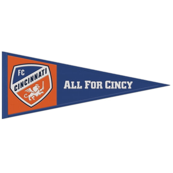 WinCraft FC Cincinnati 13" x 32" Wool Primary Logo Pennant