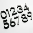 thumbnail image 6 of Sunsanly House Numbers  with Shadows For Outside - Modern Floating Address Numbers For Houses Easy To Install, Black Number 4, 6 of 7