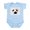 Sky Blue, variant on CafePress - Baby Seal Infant Bodysuit - Baby Light Bodysuit, Size Newborn - 24 Months