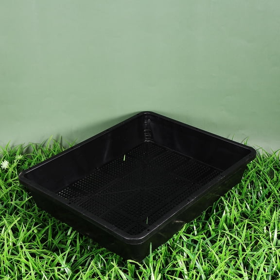 HEMOTON 2 Pcs Large Planters for Indoor Plants Seedling Tray Thickening Grower Dish