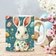 thumbnail image 1 of Fiudx Taza de Cerámica de Pascua, Capacidad de 350 Ml, Diseño Ligero, Elegante y Duradero, Ideal para El Hogar, La Oficina, La Playa o El Camping, Fácil de Transportar, Tamaño 8 X 8 Cm, Juego de 1 Pi, 1 of 4
