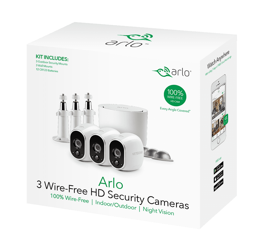 secure arlo camera