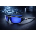 thumbnail image 7 of 4 Pack Sports Cycling Sunglasses for Men Women, UV400 Wraparound Sport Sunglasses for Running Fishing Driving, 7 of 7