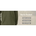 thumbnail image 3 of Men‘s Military Tactical Sport Warm Fleece Hooded Outdoor Adventure Jacket Coats, 3 of 7