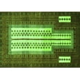 thumbnail image 1 of Ahgly Company Indoor Rectangle Persian Green Traditional Area Rugs, 4' x 6', 1 of 1