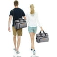 thumbnail image 4 of Lifewit 32 Can Soft Cooler Bag Lightweight Portable Cooler Tote Double Layer, Gray, 4 of 7