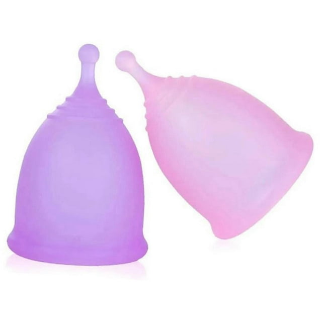 Silicone Menstrual Cup Ergonomic Structure Reusable Large Capacity Soft Menstrual Cup for Women