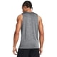 thumbnail image 2 of Camiseta sin mangas Under Armour Tech para hombre Castlerock/Black Talla LT, 2 of 2