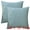 Blue, variant on Unique Bargains Set of 2 Soft Modern Geometric Pillow Cushion Cases Blue 18" x 18"