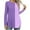 Purple, variant on ChaoHeng Womens Tops Long Sleeve T-Shirt Color Block Casual Blouse for 2024 Fall/Winter Fashion Trendy(Light Blue,S)