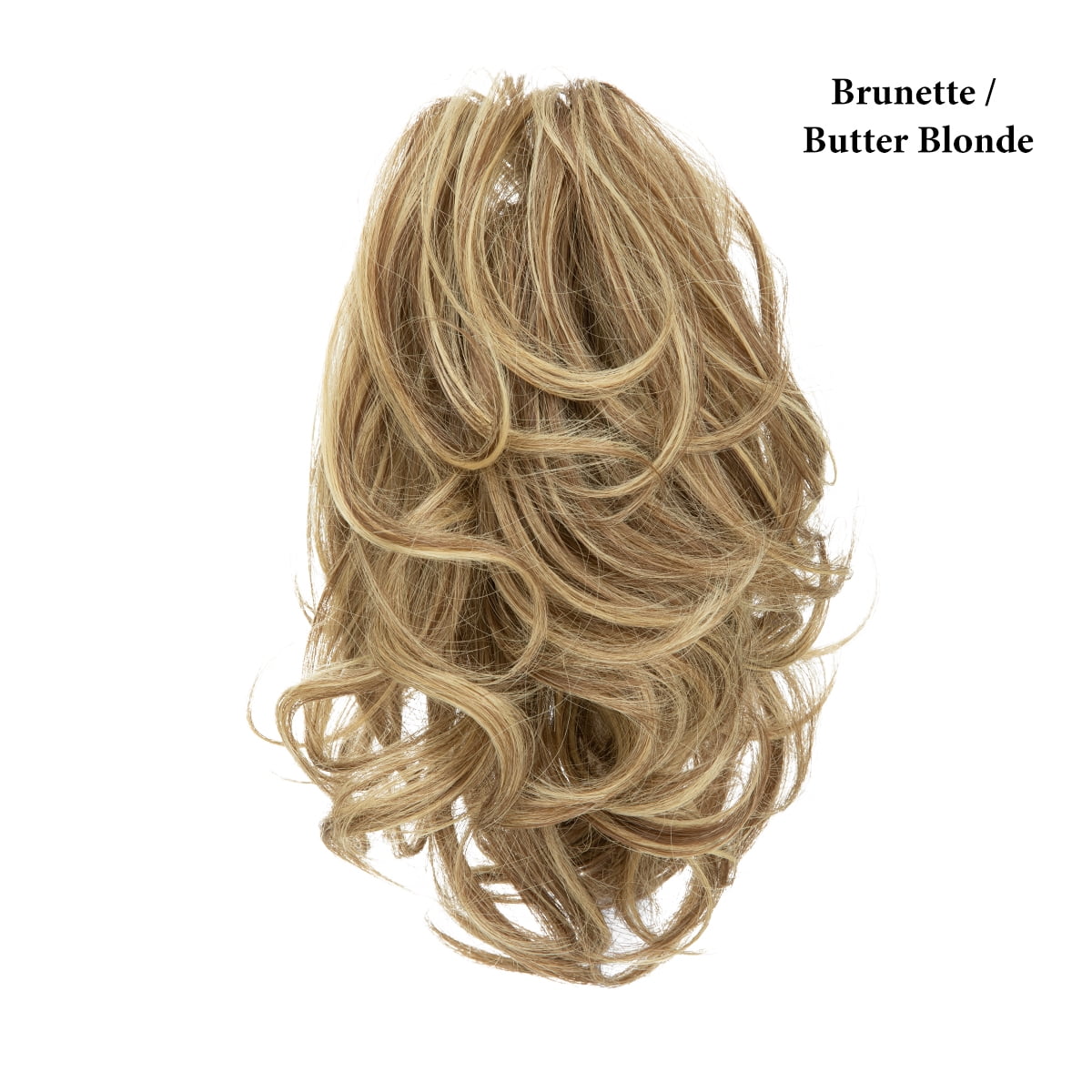 Extension Capillaire Synthétique Queue De Cheval - Blond Doré/or - Ondulée - Avec Peignes - Longue - Neuf Sans étiquettes