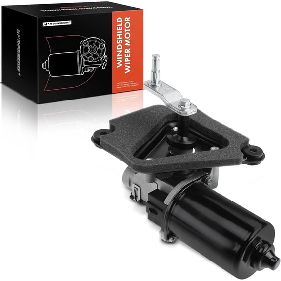 A-Premium Front Windshield Wiper Motor Compatible with Ford Bronco/F-150/F-250/F-350 1987-1996 F Super Duty 1988-1994 F53/F59 1988-1996 F600/F700/F800/FT900 1990-1994
