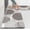 Grey, variant on KIMODE Kitchen Mats for Floor Anti Fatigue, 17"x47"+17"x29" Dahlia Floral Kitchen Floor Mats,Farmhouse Kitchen Rugs Non Slip Cushioned, Comfort Standing Desk Mat for Sink, Laundry, Desk Orange