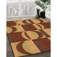 thumbnail image 2 of Ahgly Company Indoor Rectangle Patterned Carrot Orange Area Rugs, 2' x 5', 2 of 6