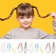 thumbnail image 5 of 100PCS Bandas elásticas para el cabello Bandas para el cabello desechables Lazos para el cabello para niñas Elásticos para el cabello Coletas Lazos Bandas de goma Herramientas de peinado para niños, 5 of 5