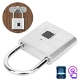 thumbnail image 1 of Candado Candado De Huella Digital Inteligente Cerradura LED De Seguridad Recargable Por USB Para Gabinete De Equipaje De Mochila, 1 of 7