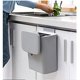 thumbnail image 2 of Cubo de basura colgante para cocina, cubo de basura para armario con tapa para puerta de armario, apto para cocina, baño, inodoro, dormitorio, sala de estar, oficina (gris), 2 of 4