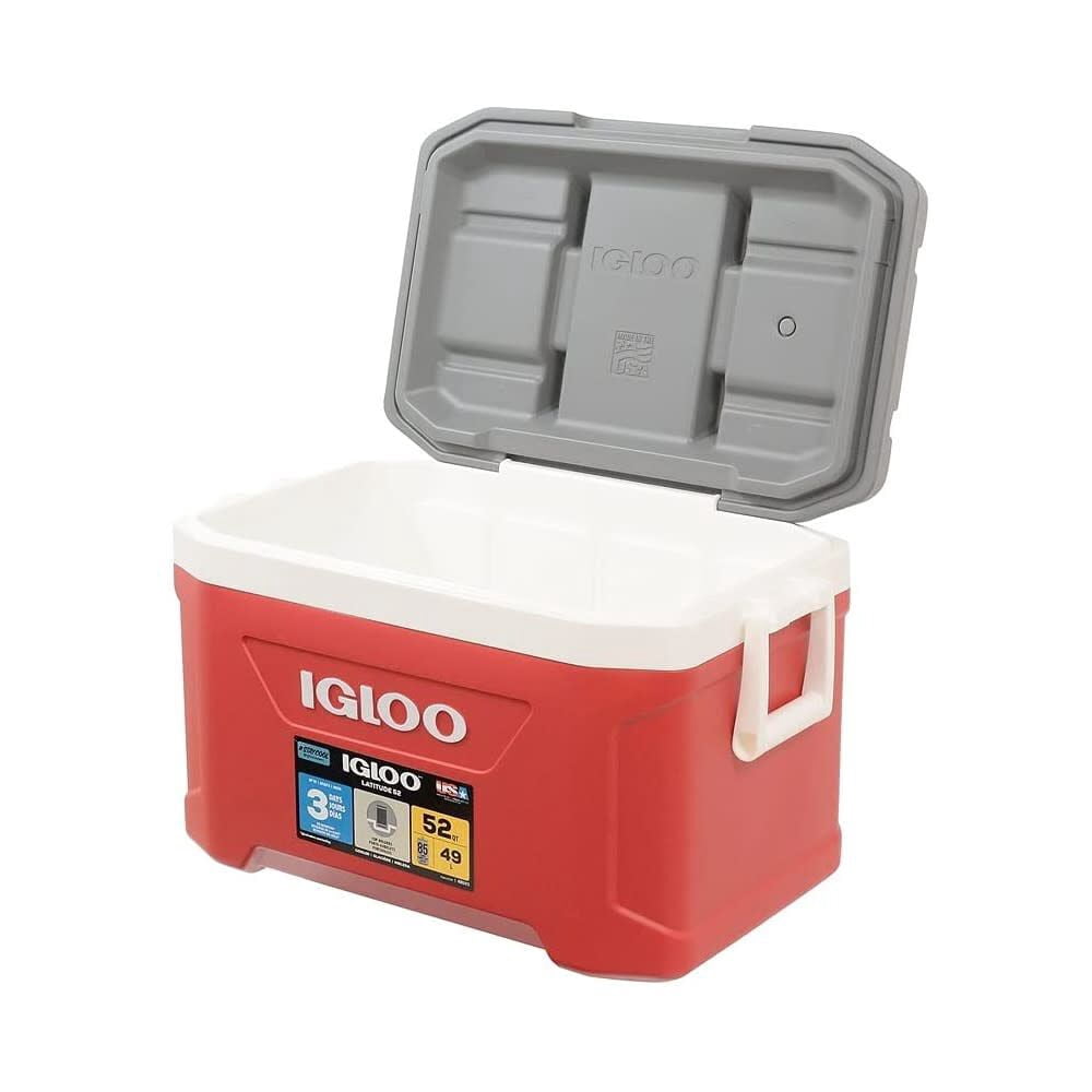 Igloo 8029344 50 qt. Latitude Cooler, Red