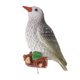 thumbnail image 2 of Estatua de pájaro de resina, esculturas de animales de aves para jardín - Negra, como Negro, 2 of 9