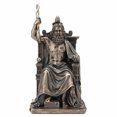 thumbnail image 1 of Zeus Holding Thunderbolt Sitting On Throne Sculpture, 1 of 2