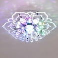 thumbnail image 6 of 20cm 9W Modern Crystal LED Ceiling Light Fixture Hallway Pendant Lamp Chandelier, 6 of 10