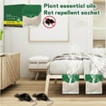 thumbnail image 6 of Rat Repellent Sachets - 12 Pack Natural Peppermint Oil Mouse Repellent for Indoor and Outdoor, Plant-Based Essential Oil Rodent Repellent for Closets, Kitchens, Garages, Bedrooms & Vehicles, 6 of 6