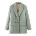 thumbnail image 2 of Wiyuqeen Causal Oversized Blazers for Women Dressy Casual Business Jackets Elegant Loose Fit Work Office Coats Outerwear with Pockets, 2 of 3