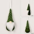 thumbnail image 3 of Christmas Tree Hanging Gnome Ornaments Set of 3, Handmade Swedish Tomte Plush Christmas Decorations, Mini Scandinavian Santa Ornaments for Holiday Party Home Decor, 3 of 3