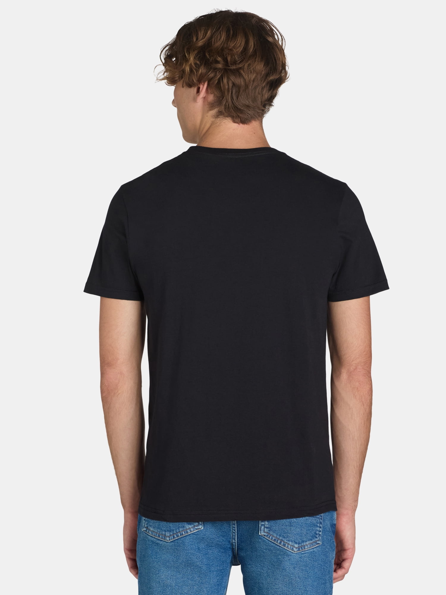 AC/DC Men’s & Big Men's Back in Black Graphic Tee Shirt, Sizes S-3XL
