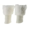 thumbnail image 3 of 5x Botas de Punto Mullidas Toppers Calentador de Piernas Calcetines de Botas, 3 of 8