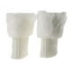 thumbnail image 1 of Calentadores de piel sintética para mujer, calentadores de piernas de piel sintética, calcetines, calentadores de piernas, calentadores de piernas, Blanco jinwen calentador de piernas de punto para mujer, 1 of 8