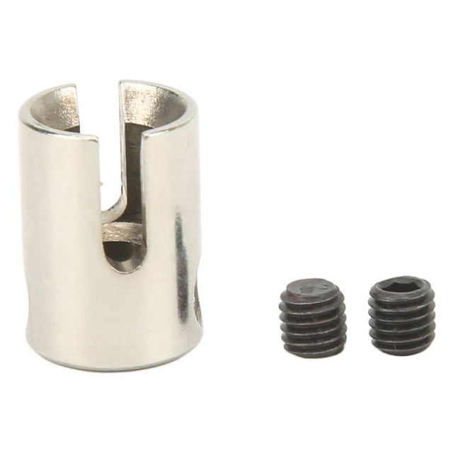 Steel Input Shaft Cup, RC Center Drive Shaft Cup High Strength Easy Maintenance Balanced Driving With Machine Screw For 1/8 Series RC Car Silver