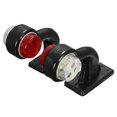 thumbnail image 1 of Luces LED de posición lateral Yashi 12 LED Multivoltaje Rojo y Blanco, 1 of 5