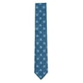 thumbnail image 1 of Altea Men's Denim / Blue Flower Dot Necktie - One Size, 1 of 1