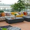 thumbnail image 2 of Envelor Elementi Colorado Patio Coffee Table Indoor Outdoor Furniture, Black, 180.4 lb, 2 of 6