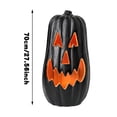 thumbnail image 2 of 28 Inch Light Up White Halloween Pumpkin Decorations, Light Up Jack O Lantern for Indoor Outdoor Halloween Home and Porch Decor, 1 Pack, 2 of 6