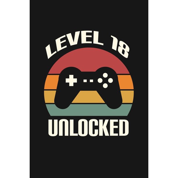 18th Birthday Cards For Women Men - Video Gamer Game - Happy 18 Birthday Card For Son Daughter Brother Sister Friend, A5 Eighteen Eighteenth Bday