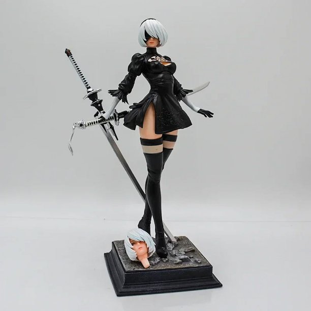15cm NieR:Autta YoRHa l A No.2 A2 Sexy Anime Girl Figure NieR Autta 2B YoRHa Type B Action Figure Adult l Doll Toy